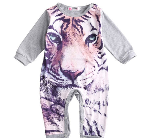 Cartoon Tiger and Panda Infant Cotton