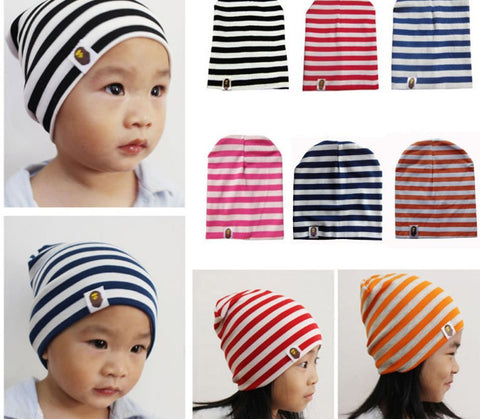 Old Fashion Baby Cap Knitted Warm Cotton