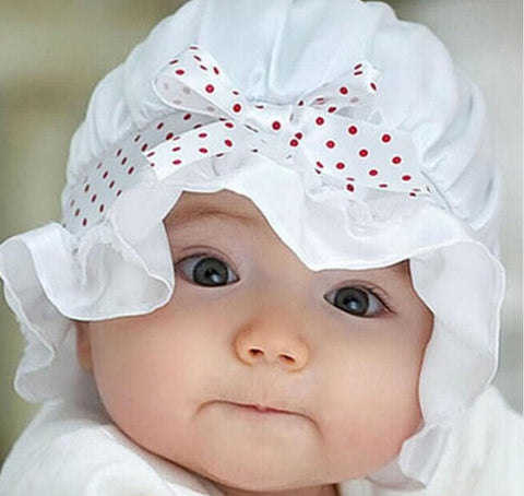 Polka Dots Beanie Hat Girl Boy Cute