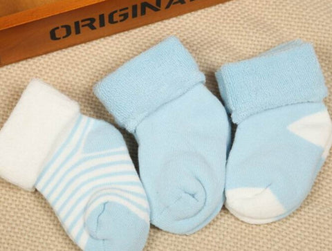 Thickening Warm Stripe Baby Children's Socks