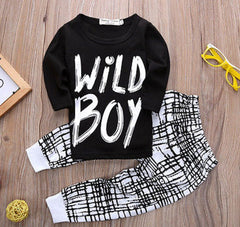 Autumn Baby Boy Clothes Long Sleeve Top + Pants