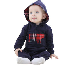 Hooded Cotton Baby Costume Spring Autumn Romper