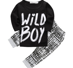 Autumn Baby Boy Clothes Long Sleeve Top + Pants