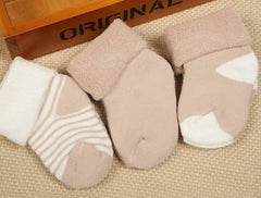 Thickening Warm Stripe Baby Children's Socks