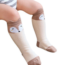 Newborn Kids Girl Boy Animal Pattern Anti-slip