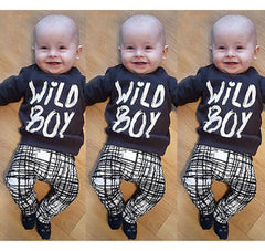 Autumn Baby Boy Clothes Long Sleeve Top + Pants