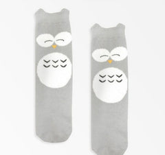 Anti-slip Knee High Socks Kids Baby Socks