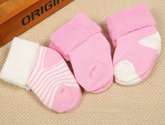 Thickening Warm Stripe Baby Children's Socks