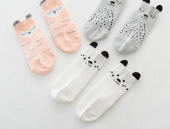 Cartoon Socks Baby Cotton Socks Non-slip