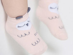 Cartoon Socks Baby Cotton Socks Non-slip