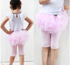 Baby Girl Culottes Leggings Gauze Pants Party Skirts