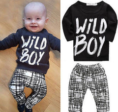 Autumn Baby Boy Clothes Long Sleeve Top + Pants