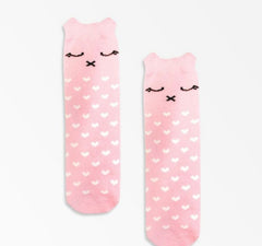 Anti-slip Knee High Socks Kids Baby Socks