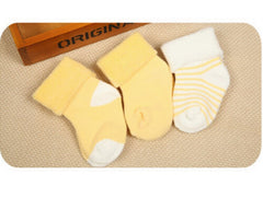 Thickening Warm Stripe Baby Children's Socks