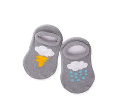 Cloud Print Cotton Anti-slip Socks