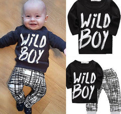 Autumn Baby Boy Clothes Long Sleeve Top + Pants