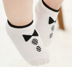 Socks Cotton Knitted Anti Slip Short