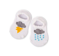 Cloud Print Cotton Anti-slip Socks