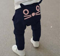 Spring and Autumn Kids Clothing Boys Girls Harem Pants