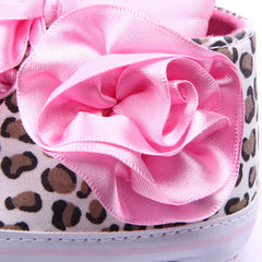 Baby Girls Shoes Floral Leopard Sequin Infant Soft Sole