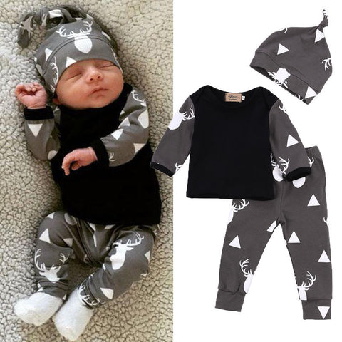 Cute Newborn Baby Girl Boy Clothes