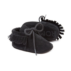 Baby Boy Girl Baby Moccasins Soft Moccs Shoes