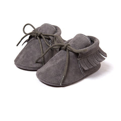 Baby Boy Girl Baby Moccasins Soft Moccs Shoes