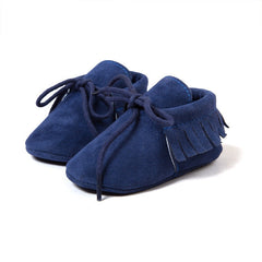 Baby Boy Girl Baby Moccasins Soft Moccs Shoes