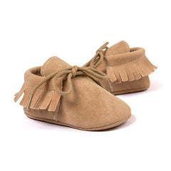 Baby Boy Girl Baby Moccasins Soft Moccs Shoes