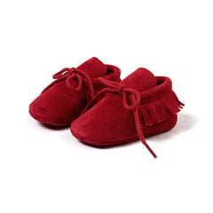 Baby Boy Girl Baby Moccasins Soft Moccs Shoes