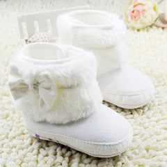 Princess White Winter Shoes