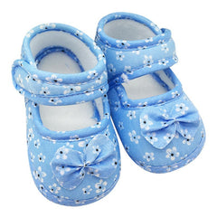 Bowknot Soft Anti-Slip Crib Shoes