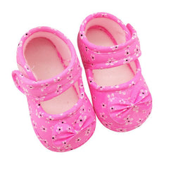 Bowknot Soft Anti-Slip Crib Shoes