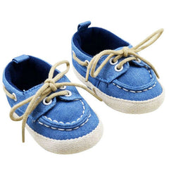 Baby Shoes Boy Girl Soft Sole Crib Laces Sneaker