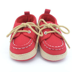 Baby Shoes Boy Girl Soft Sole Crib Laces Sneaker